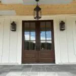 double exterior doors