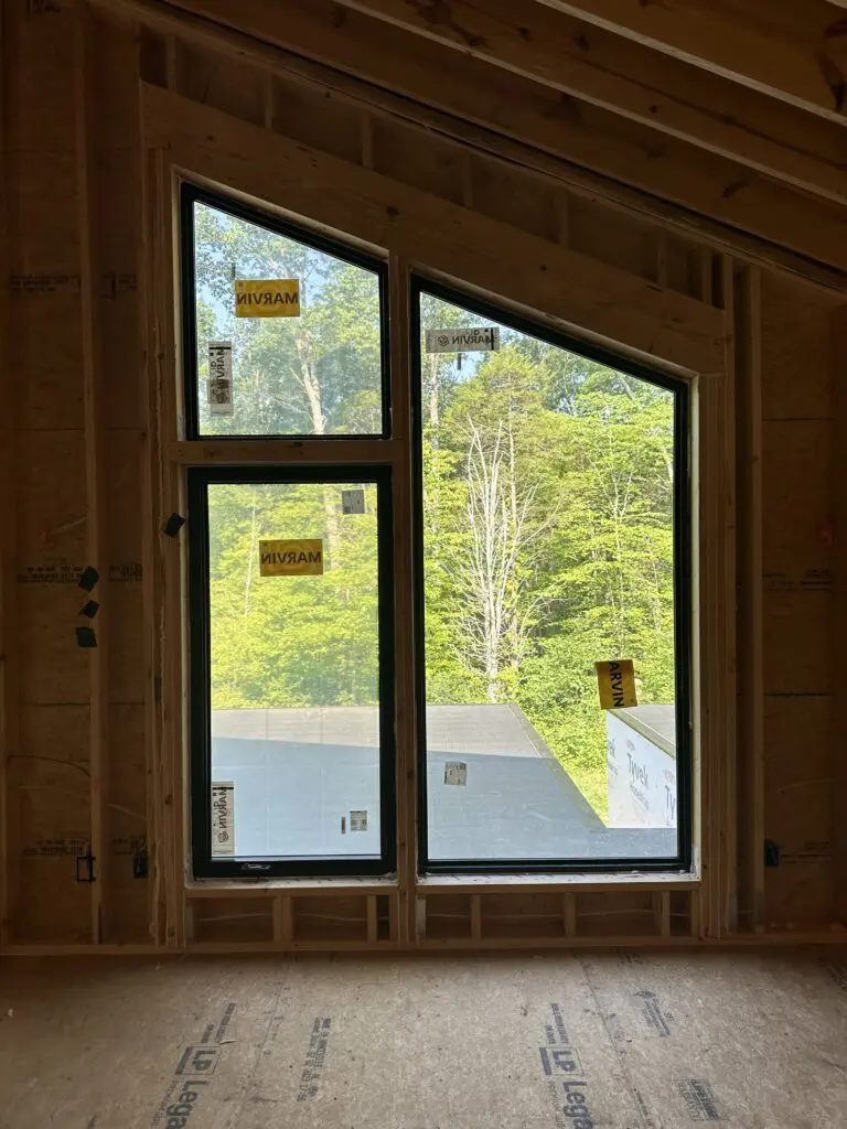 slanted marvin windows