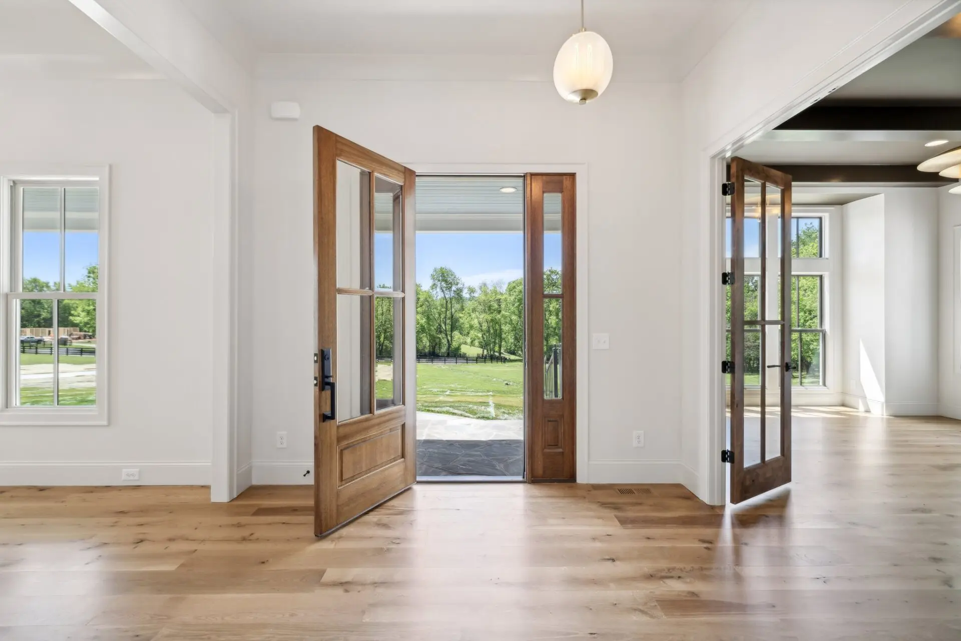 new light brown wood exterior doors in huntsville, al