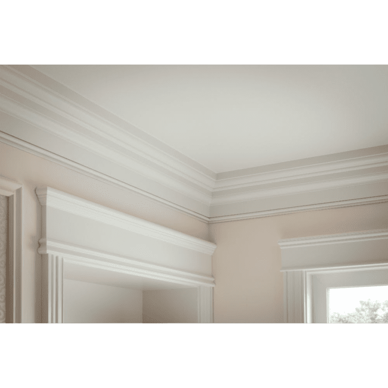 Crown Moulding and Casing Close Up | Henley Supply