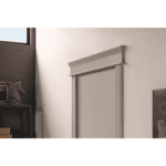 Crown Moulding and Casing Close Upp