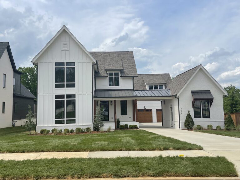 View of White Home | Window Replacement Huntsville & Murfreesboro